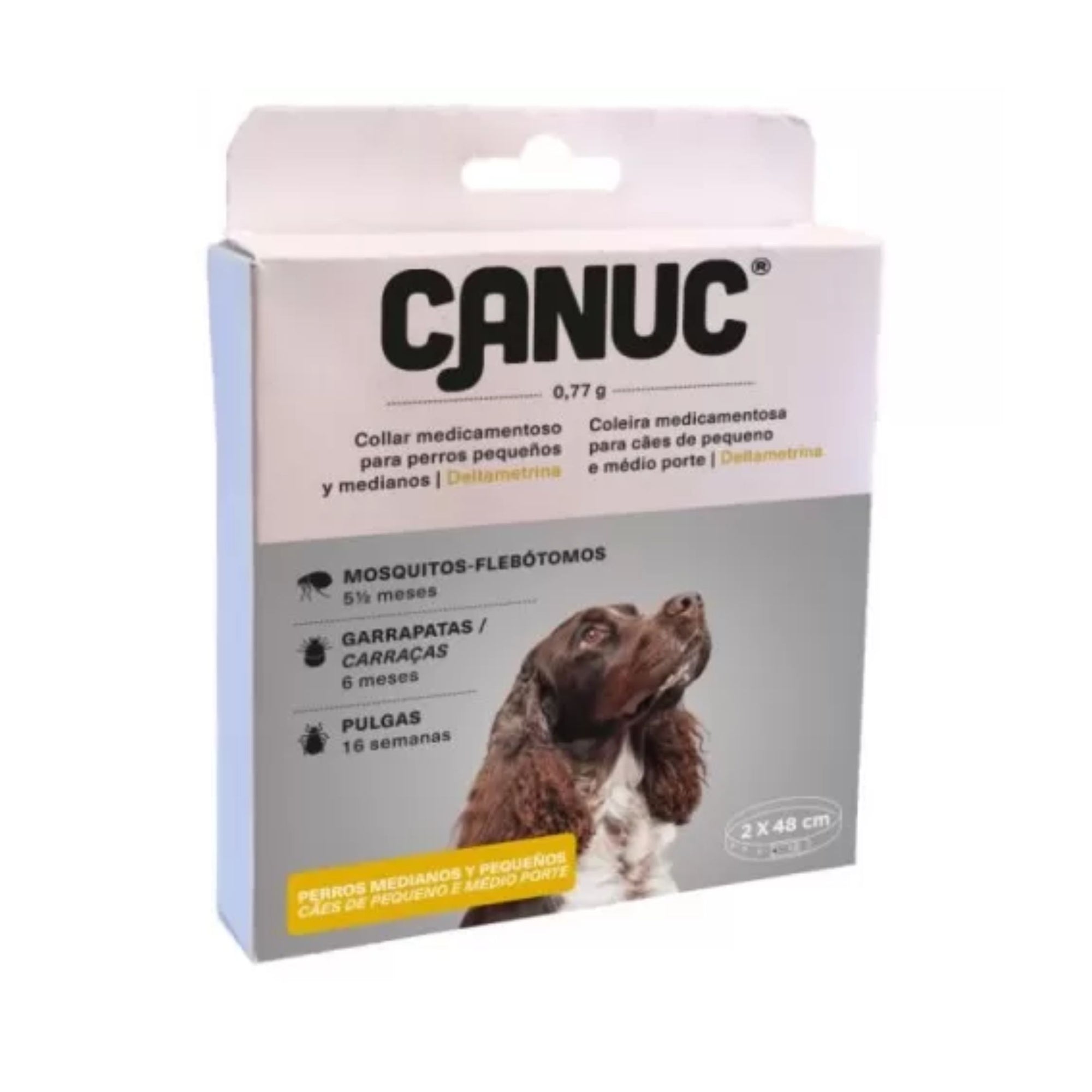 CANUC Collar Deltametrina 2 uds.de 65cm.