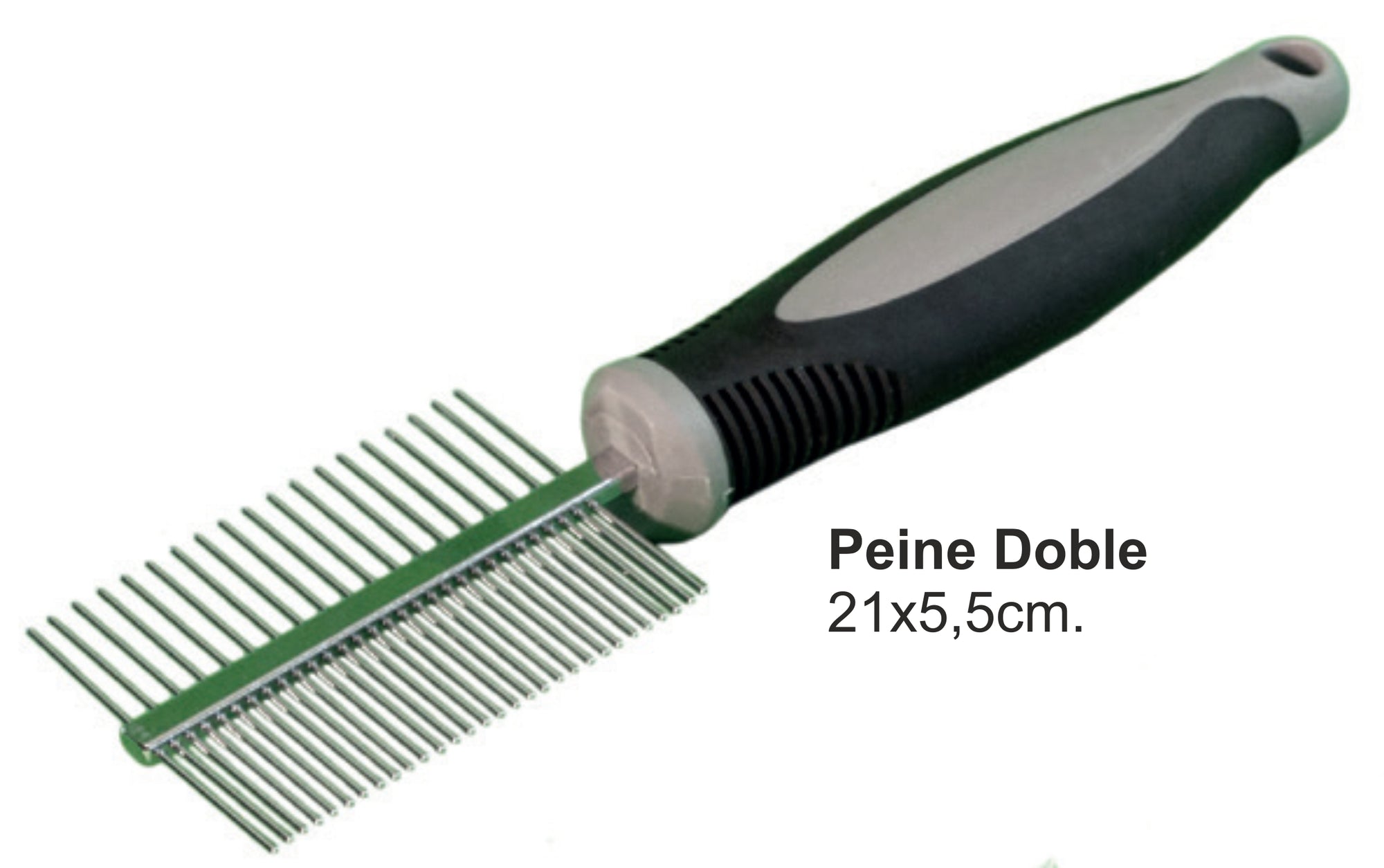PEINE DOBLE 21x5,5cm.