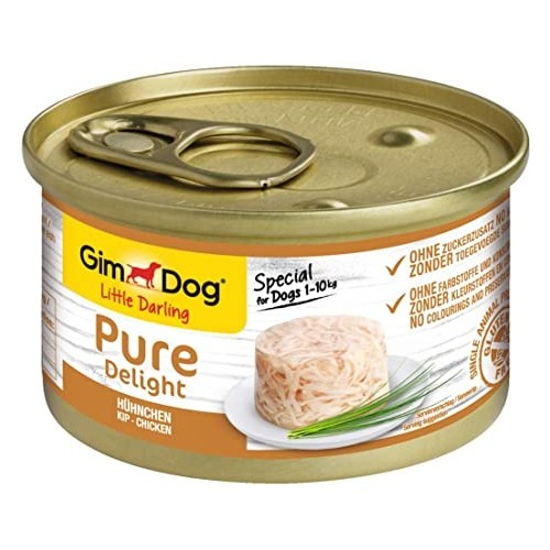 LATA GIMDOG Pure Delight Pollo. 85gr.