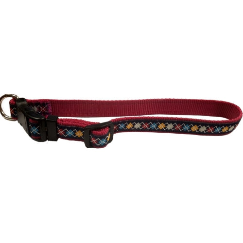 COLLAR DIAMANTES 20X350-500MM AZUL