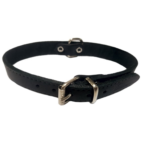 COLLAR CUERO LISO 35X650MM.ROJO