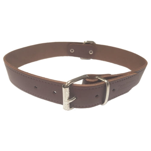 COLLAR CUERO LISO 40x700mm.NEGRO