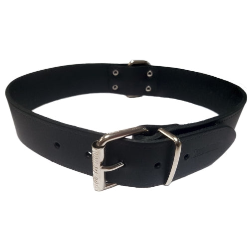 COLLAR CUERO LISO 12x300mm. NATURAL