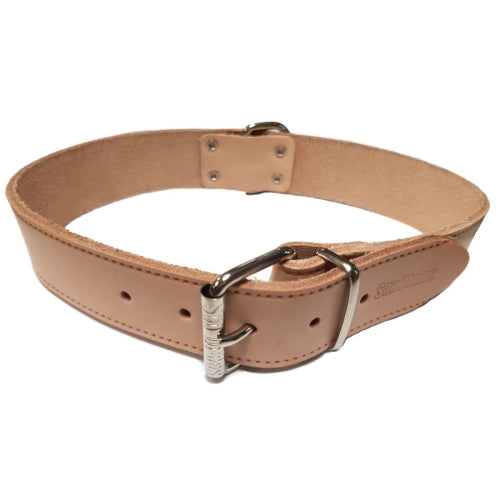 COLLAR CUERO LISO 40x700mm.NEGRO