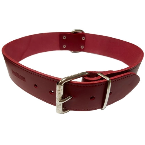 COLLAR CUERO LISO 40x700mm.NEGRO