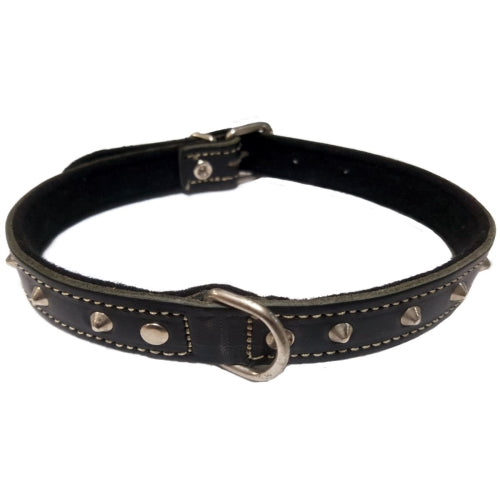 COLLAR CON ADORNO 20x450mm. MARRON