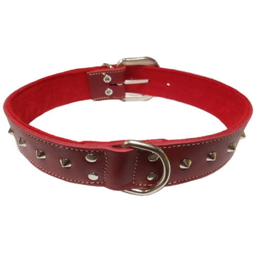 COLLAR CON ADORNO 20x450mm. MARRON