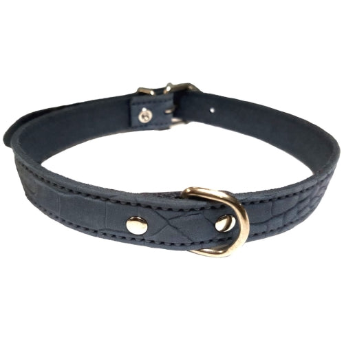 COLLAR PIEL LABRADO 30X600mm. ROJO