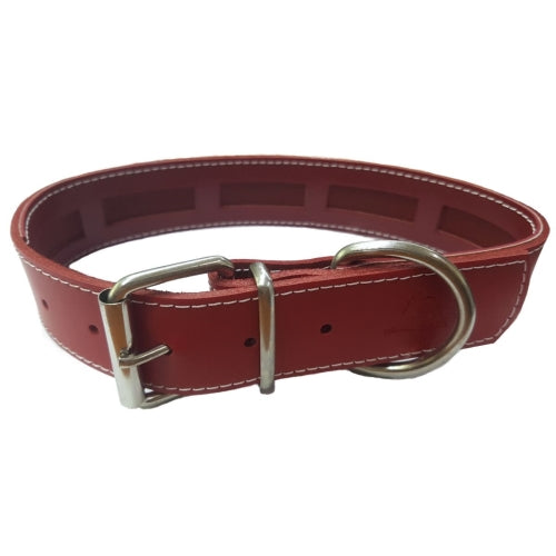 COLLAR CUERO PROTEC NEGRO 40x3cm