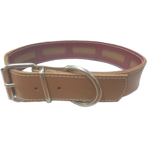 COLLAR CUERO PROTEC NEGRO 40x3cm