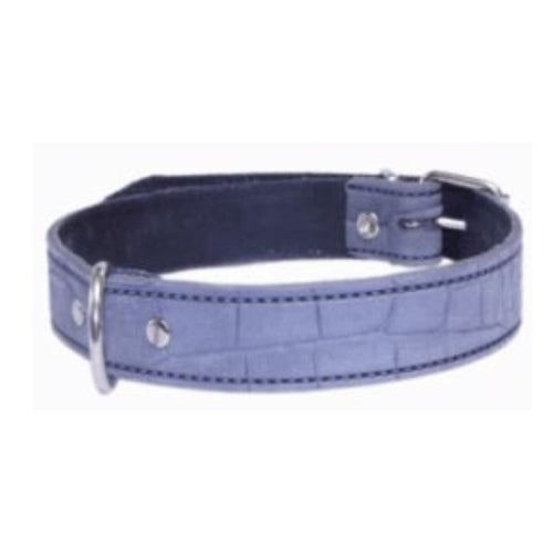 COLLAR PIEL LABRADO 15X350 VERDE