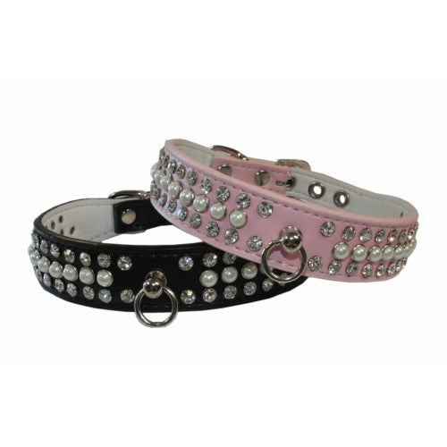 COLLAR TIFANNY 25x400mm. ROSA