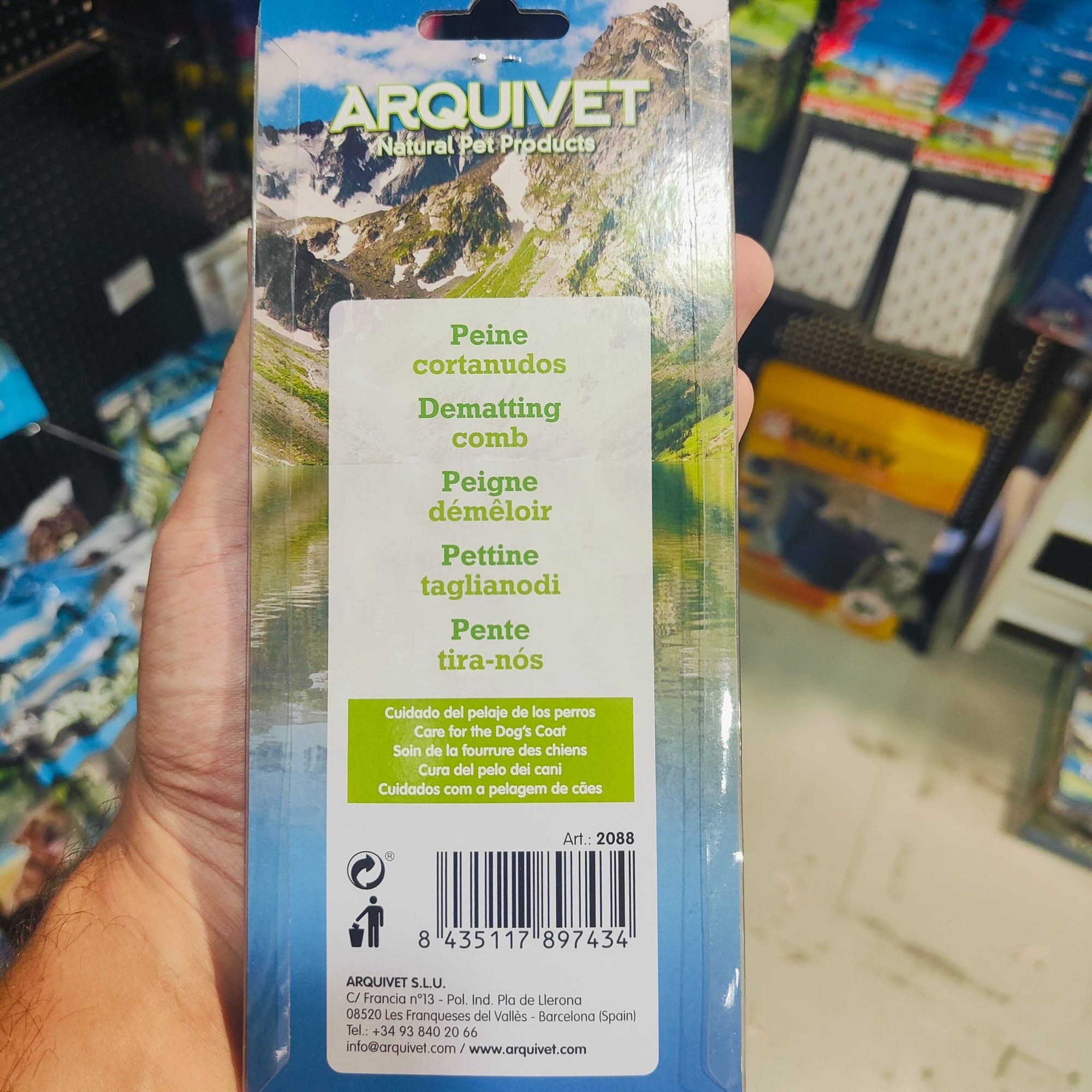 PEINE CORTANUDOS Arquivet