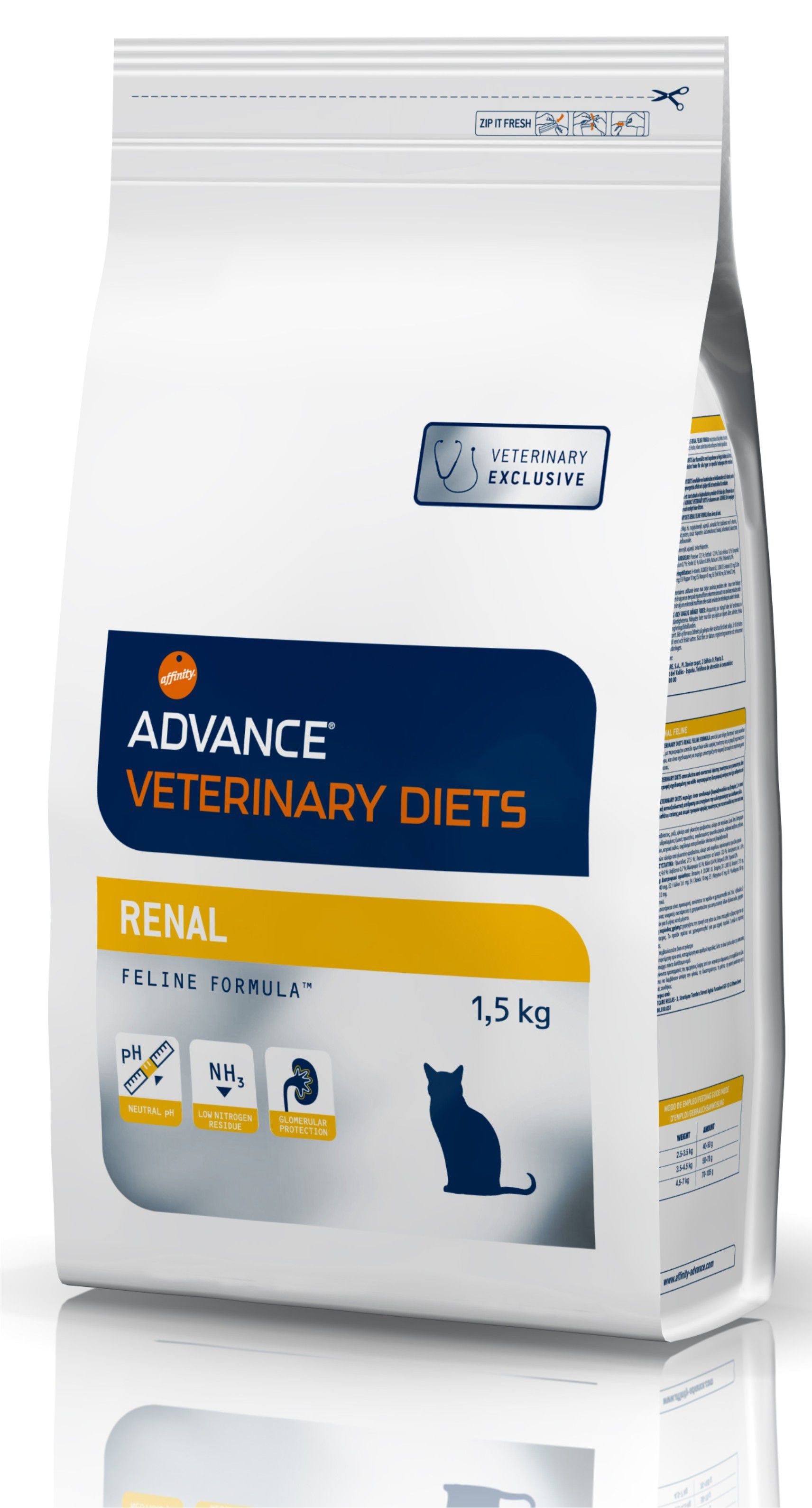 ADVANCE RENAL FAILURE FELINE 1.5 KG.
