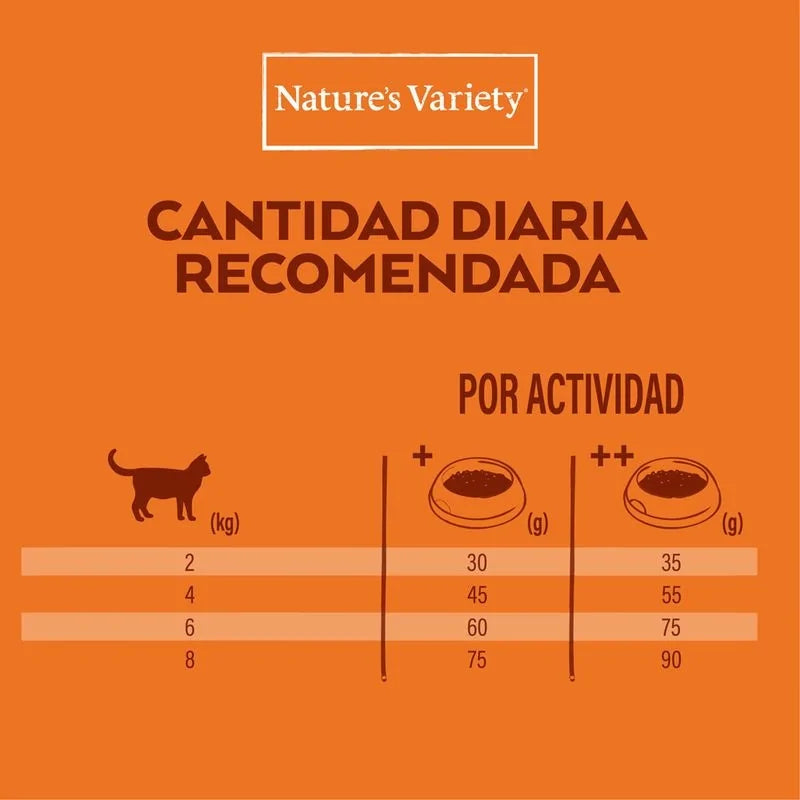 NATURES VARIETY CAT HEALTHY GRAIN STERILI SALMON 3 Kg
